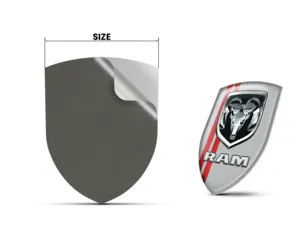 Dodge Pegatinas Cúpula Estilo Carreras Cúpula De Lujo